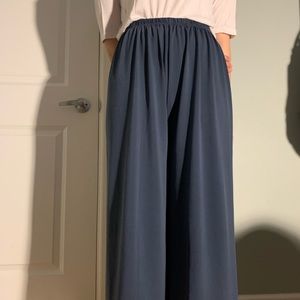 cool wide leg pants from korea
